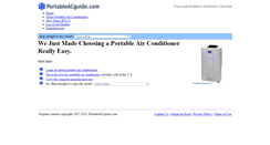 Desktop Screenshot of portableacguide.com